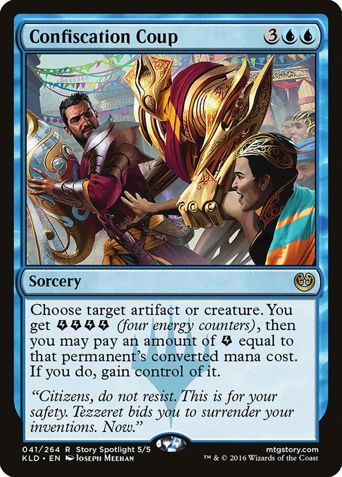 Confiscation Coup, Kaladesh Card Art