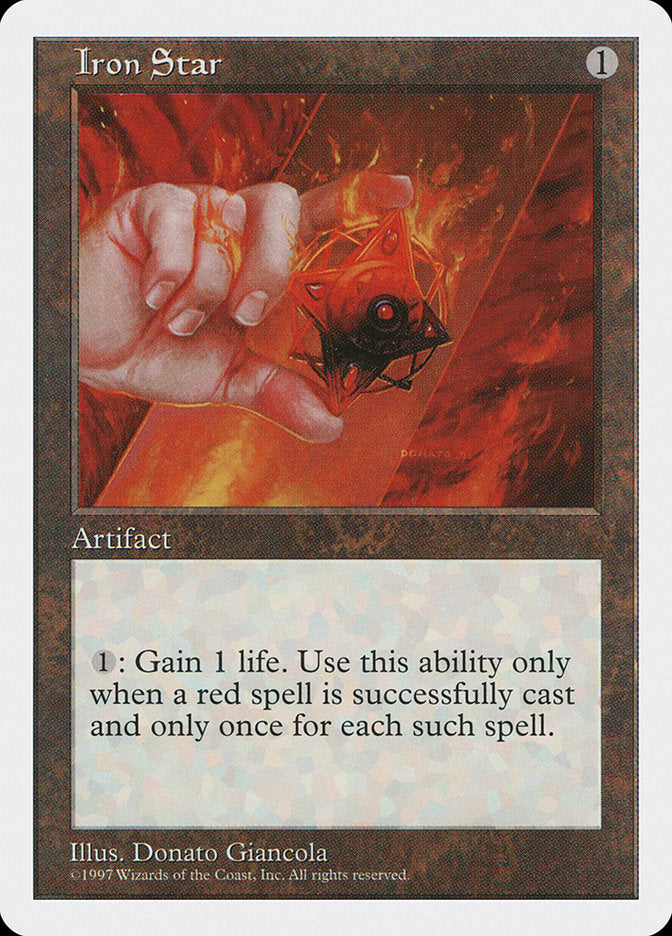 Iron Star, Fifth edition Card Art
