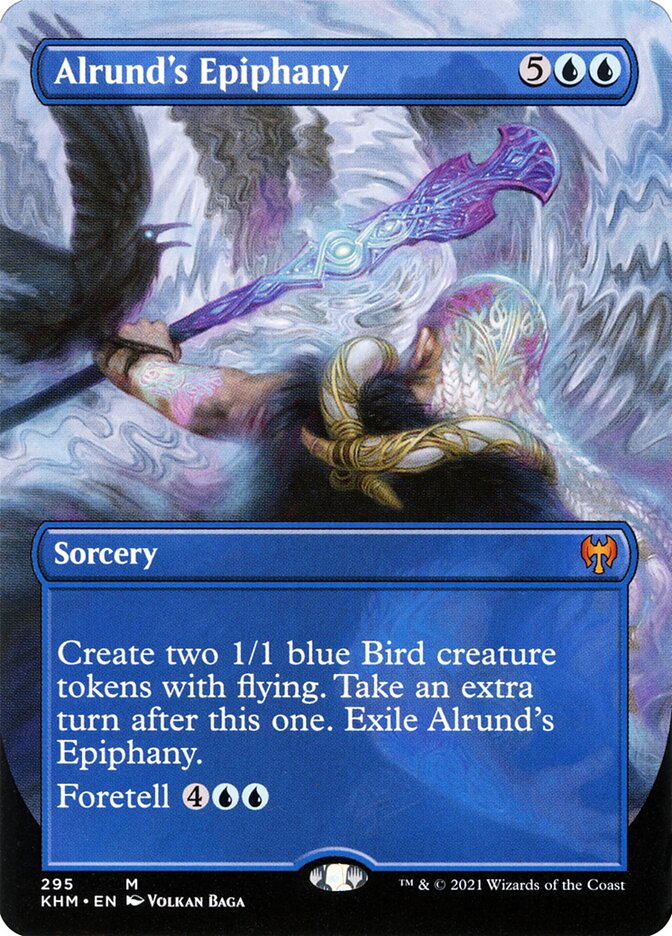 Alrund's Epiphany, Kaldheim Card Art
