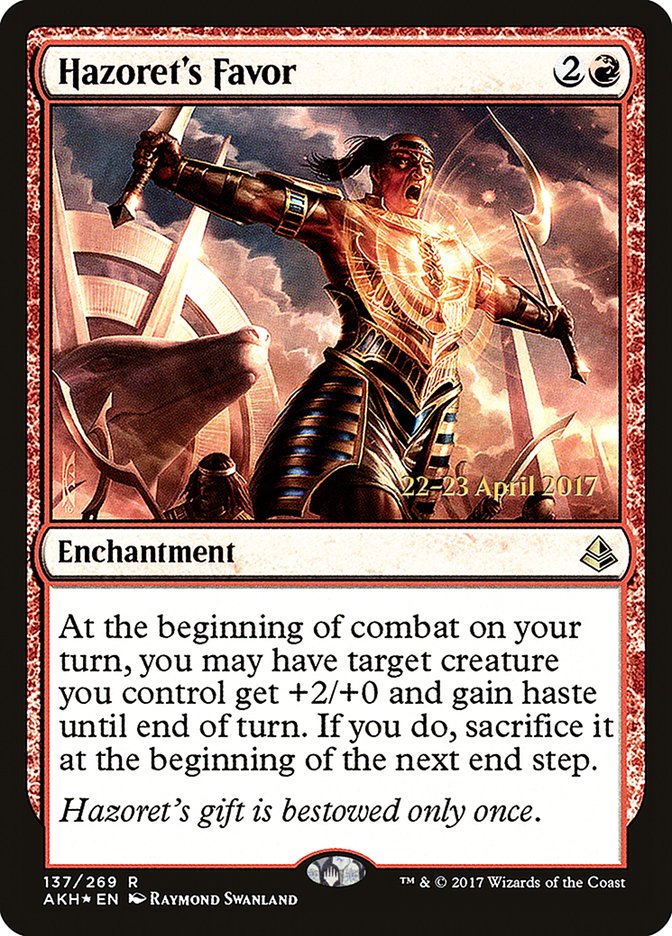 Hazoret's Favor - Foil