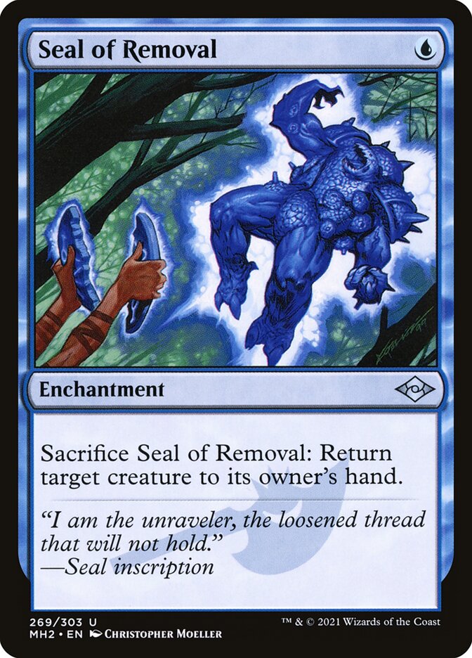 Seal of Removal, Modern horizons 2 Card Art