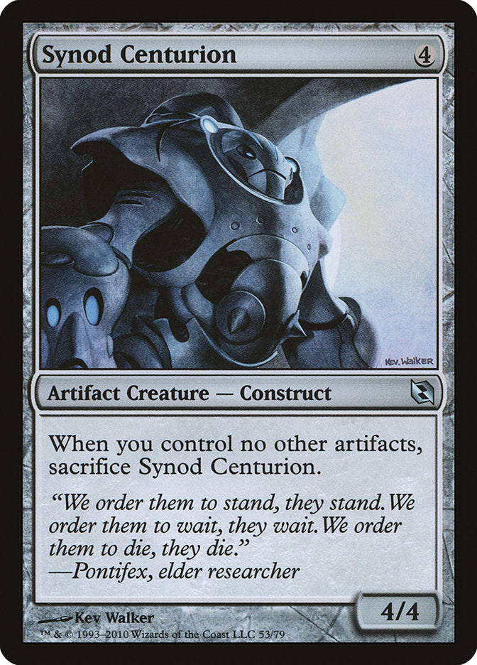 Synod Centurion, Duel decks: elspeth vs. tezzeret Card Art