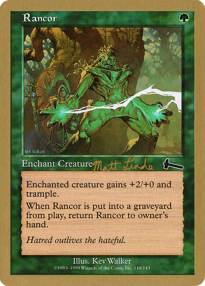 Rancor, World Championship Decks 1999 Card Art