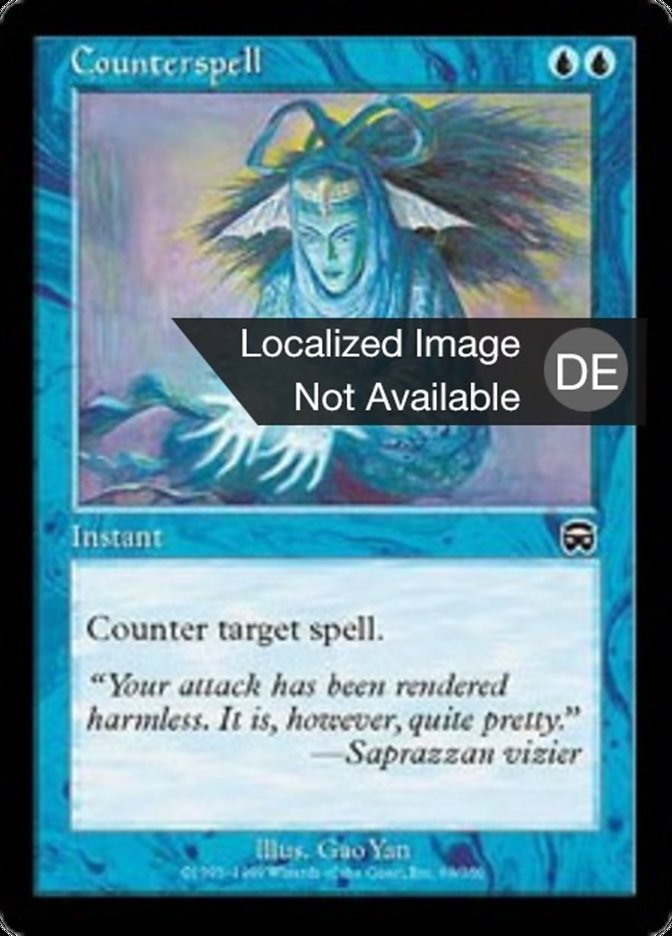 Counterspell, Mercadian Masques Card Art