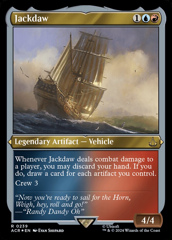 Jackdaw, Assassin'S Creed Card Art