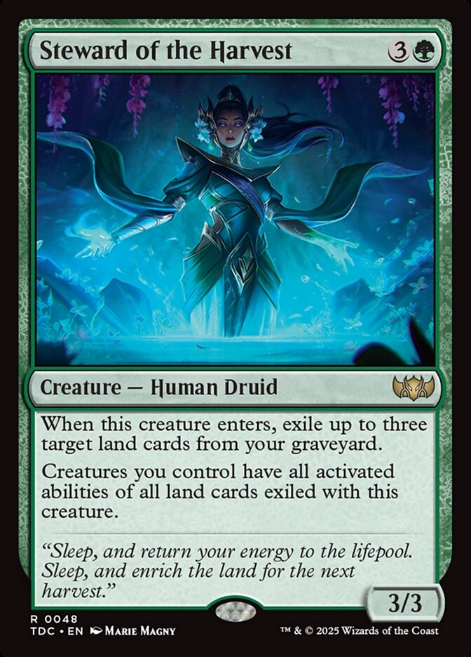 Steward of the Harvest, Tarkir: Dragonstorm Commander Card Art