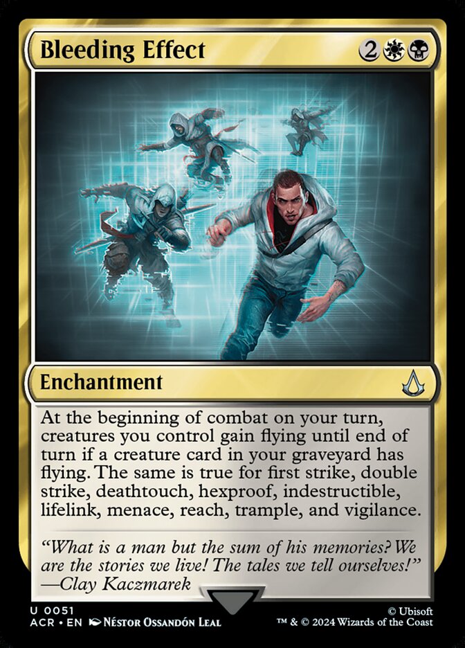 Bleeding Effect, Assassin'S Creed Card Art