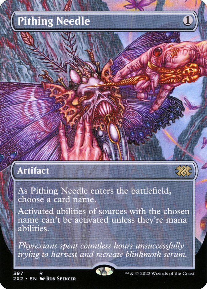 Pithing Needle, Double Masters 2022 Card Art