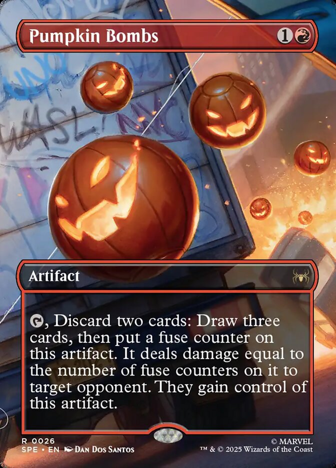 Pumpkin Bombs, Marvel'S Spider-Man Eternal Card Art