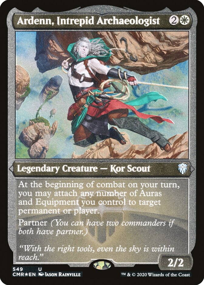 Ardenn, Intrepid Archaeologist, Commander legends Card Art