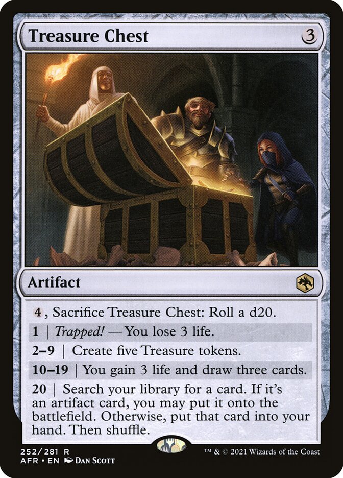 Treasure Chest, Adventures In The Forgotten Realms Card Art