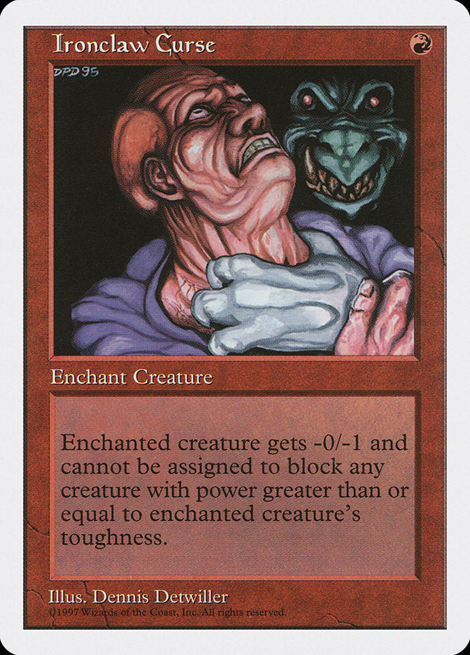 Ironclaw Curse, Fifth edition Card Art