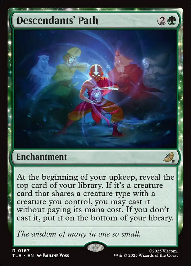 Descendants' Path, Avatar: The Last Airbender Eternal Card Art