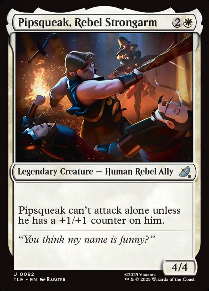 Pipsqueak, Rebel Strongarm, Avatar: The Last Airbender Eternal Card Art