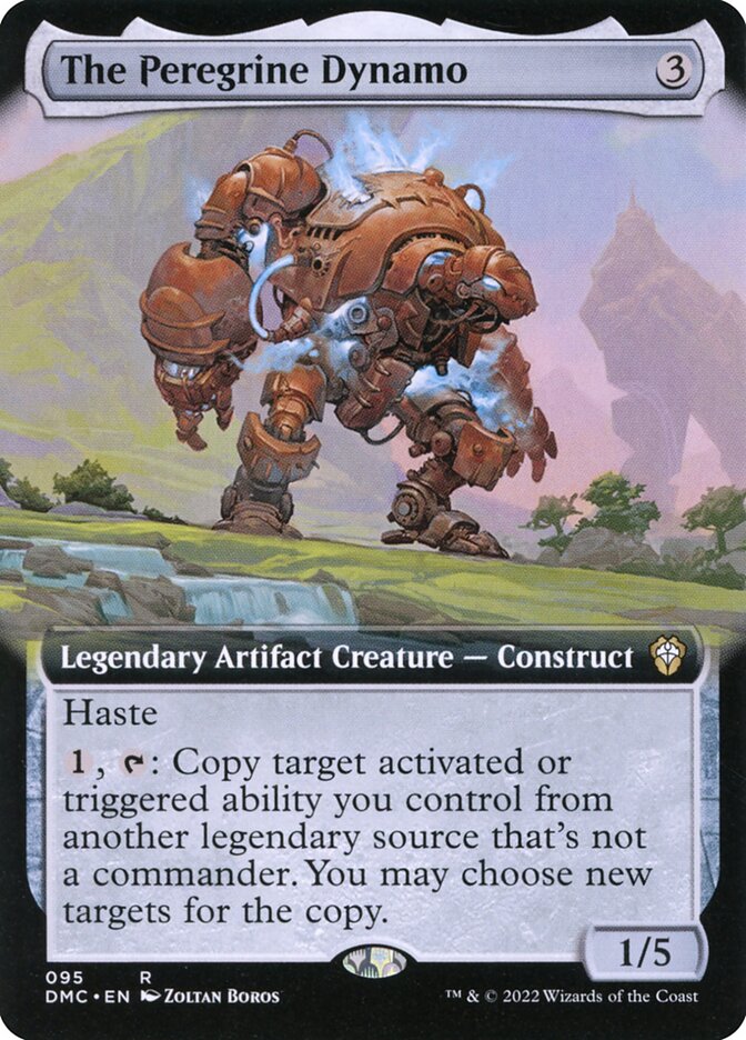 The Peregrine Dynamo, Dominaria United Commander Card Art