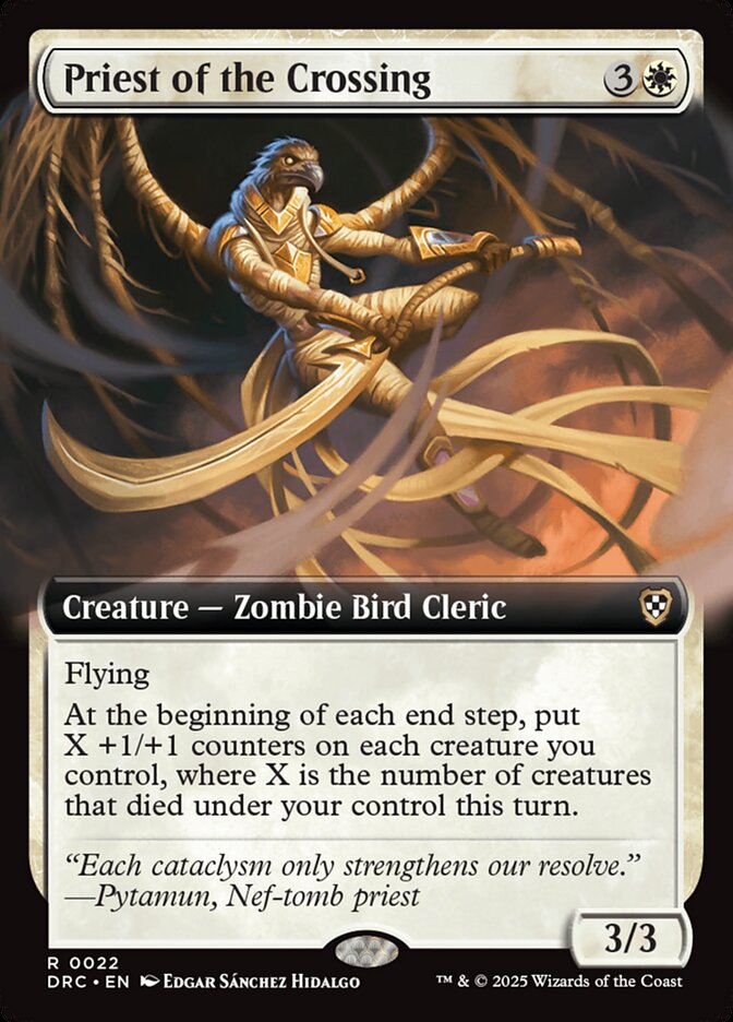 Priest of the Crossing, Aetherdrift commander Card Art