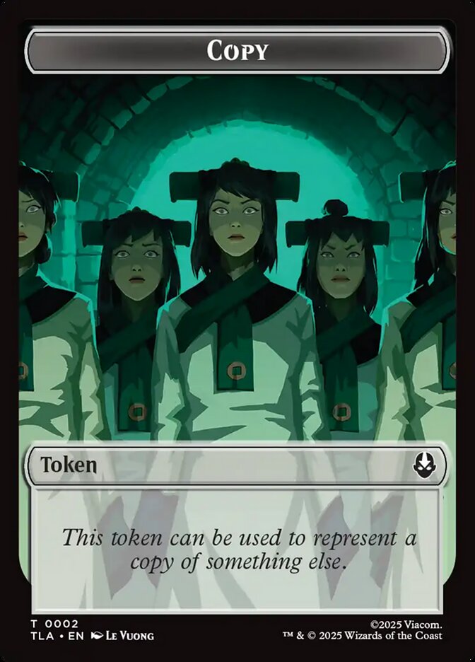 Copy, Avatar: The Last Airbender Tokens Card Art