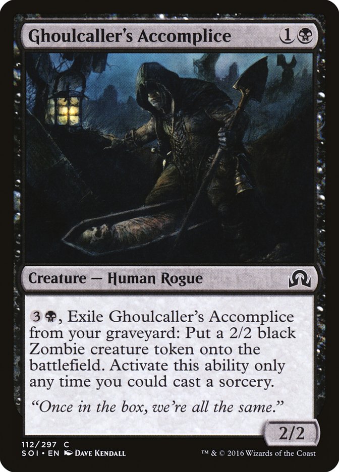 Ghoulcaller's Accomplice, Shadows Over Innistrad Card Art