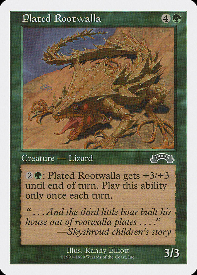 Plated Rootwalla, Battle Royale Box Set Card Art