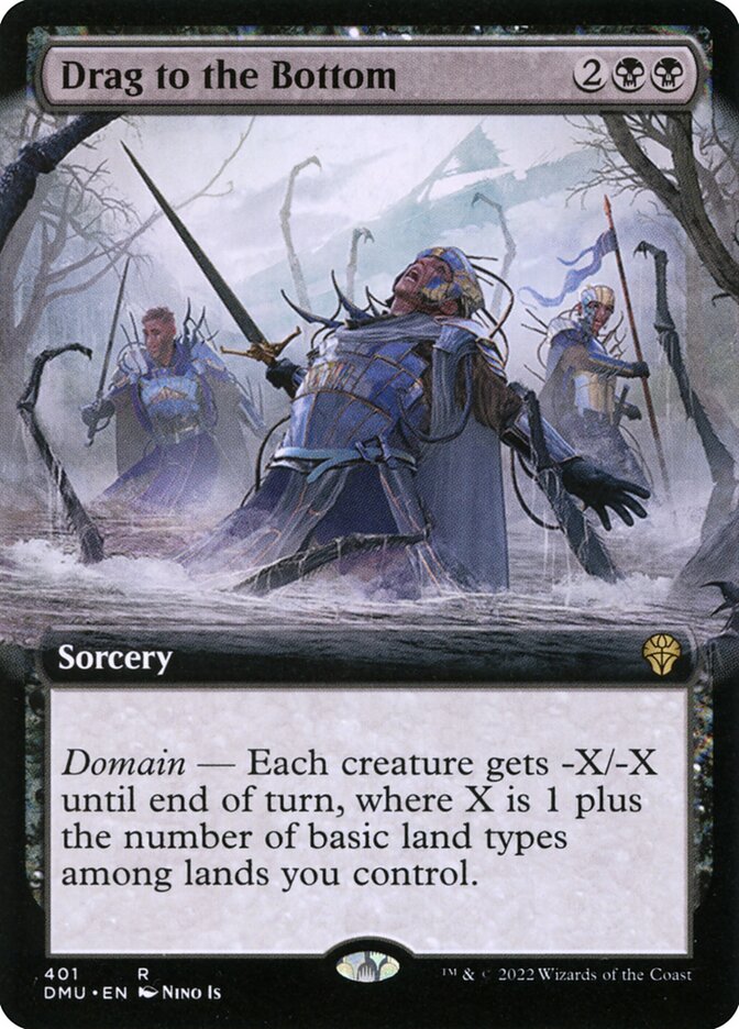 Drag to the Bottom, Dominaria United Card Art