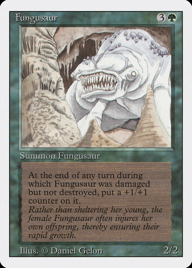 Fungusaur, Revised edition Card Art