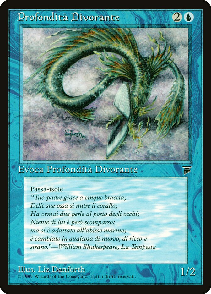 Devouring Deep, Legends Card Art