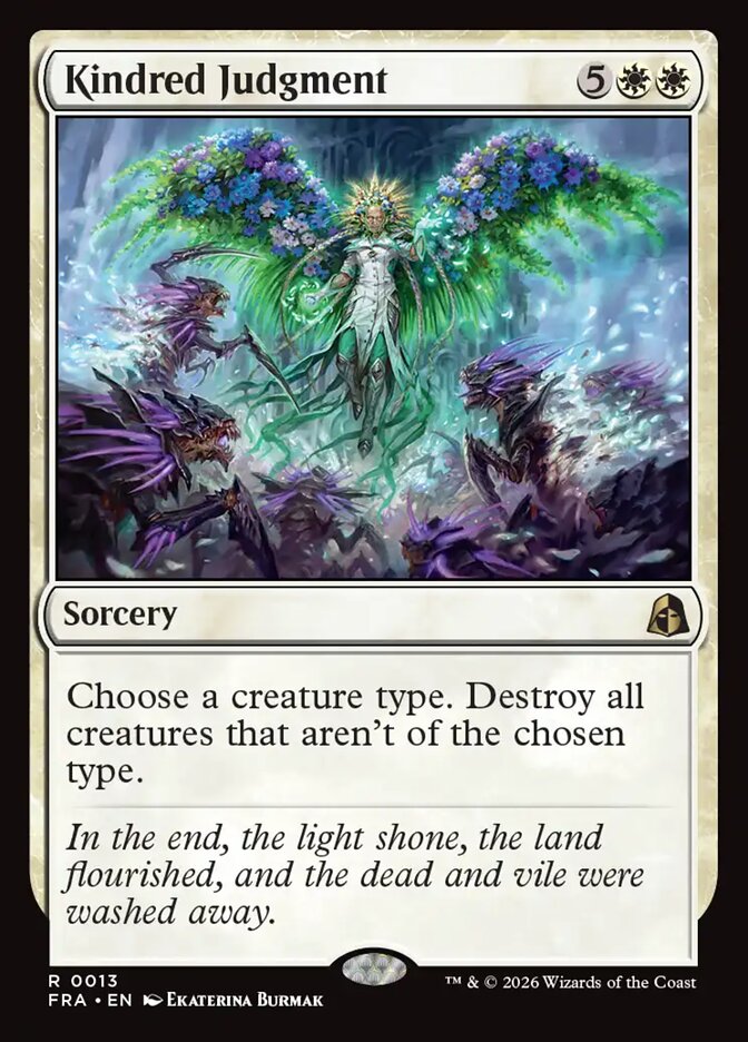 Kindred Judgment, Reality Fracture Card Art
