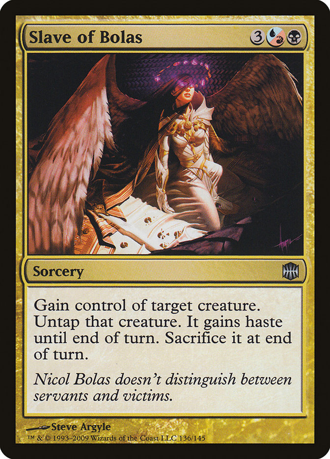 Slave of Bolas, Alara Reborn Card Art