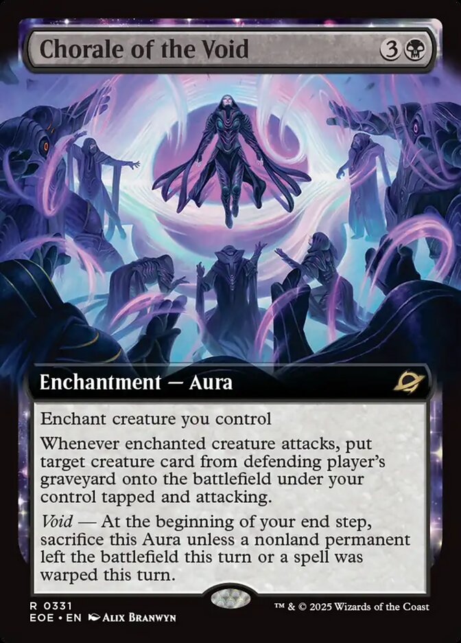 Chorale of the Void, Edge Of Eternities Card Art