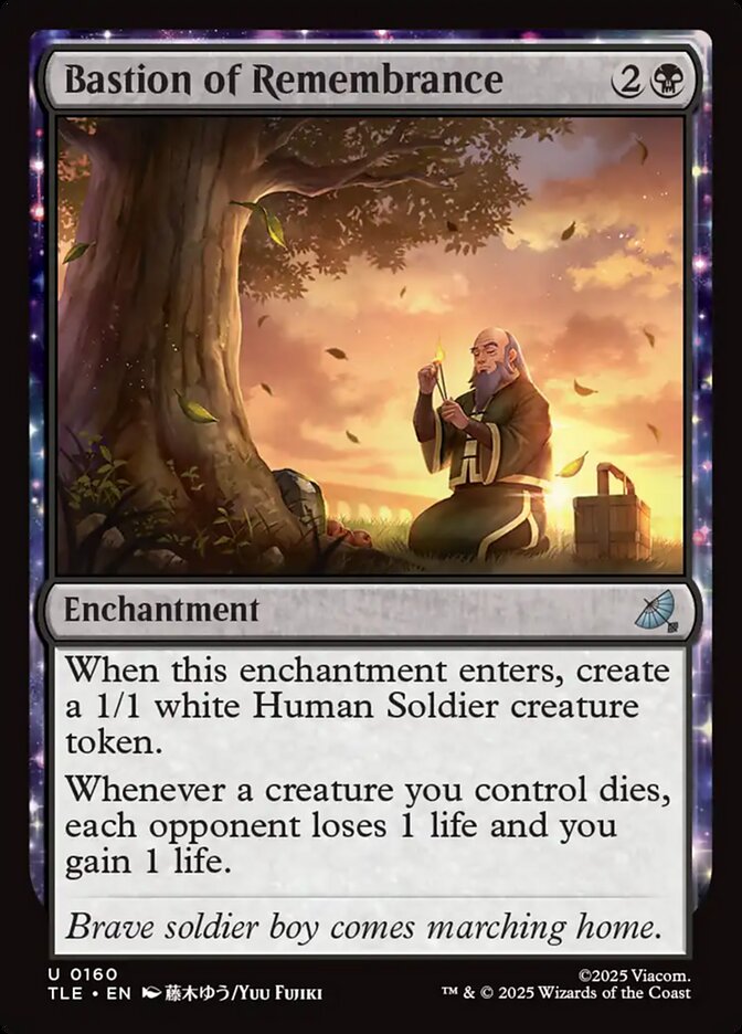 Bastion of Remembrance, Avatar: The Last Airbender Eternal Card Art