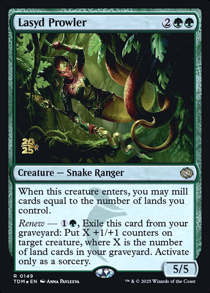 Lasyd Prowler, Tarkir: dragonstorm promos Card Art