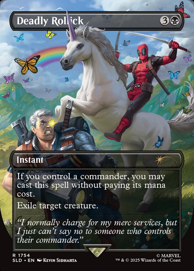 Deadly Rollick, Secret Lair Drop Card Art