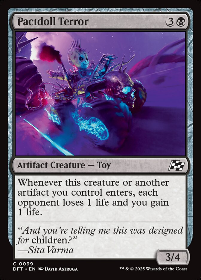 Pactdoll Terror, Aetherdrift Card Art