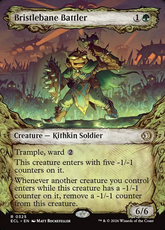 Bristlebane Battler, Lorwyn Eclipsed Card Art