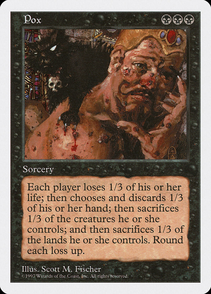 Pox, Fifth edition Card Art