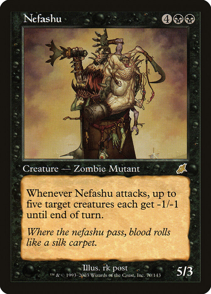 Nefashu, Scourge Card Art