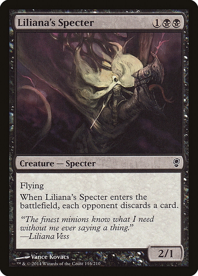 Liliana's Specter, Conspiracy Card Art