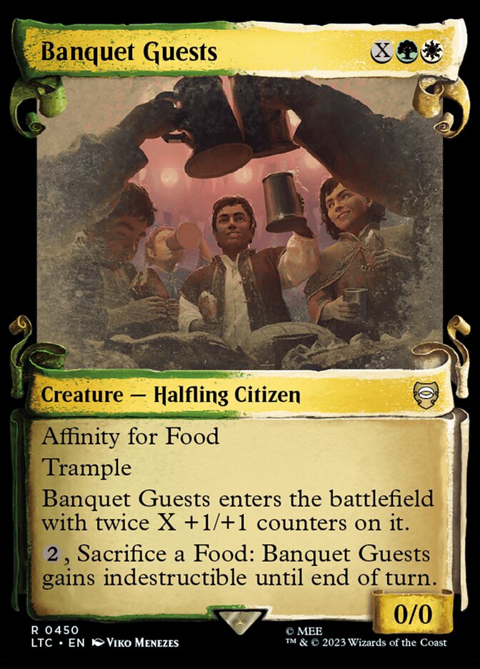 Banquet Guests, Tales Of Middle-Earth Commander Card Art