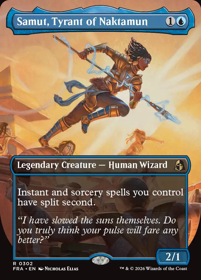 Samut, Tyrant of Naktamun, Reality Fracture Card Art