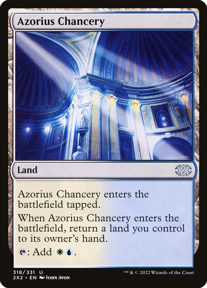 Azorius Chancery, Double Masters 2022 Card Art