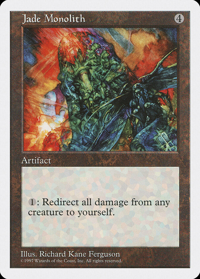 Jade Monolith, Fifth Edition Card Art