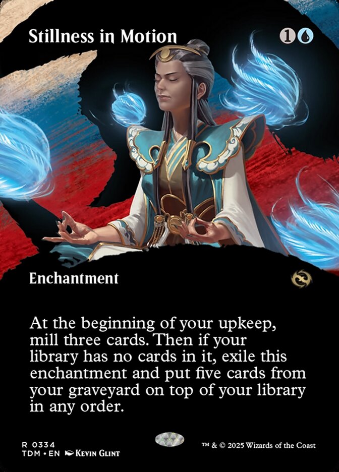 Stillness in Motion, Tarkir: dragonstorm Card Art