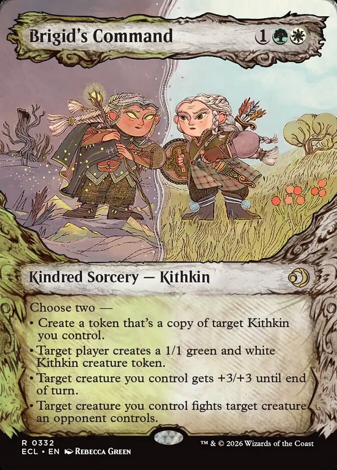 Brigid's Command, Lorwyn Eclipsed Card Art