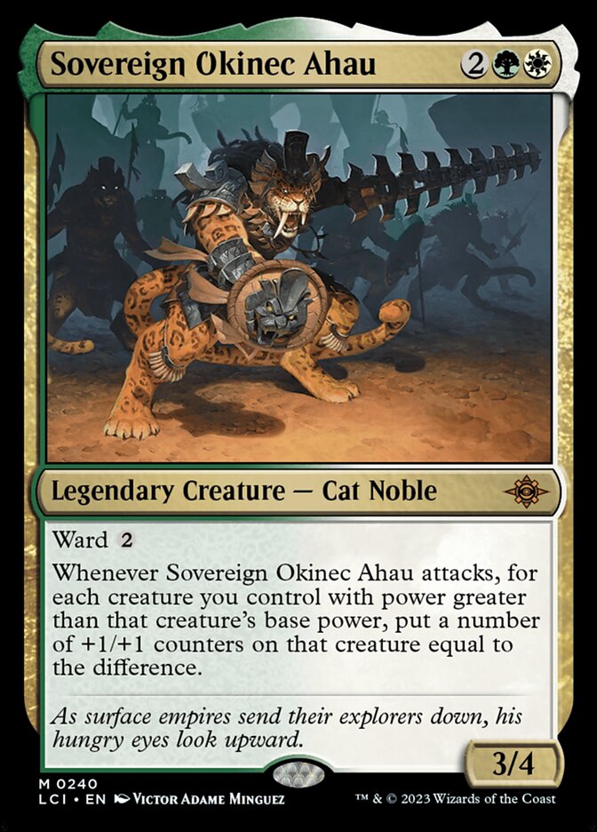Sovereign Okinec Ahau, The lost caverns of ixalan Card Art
