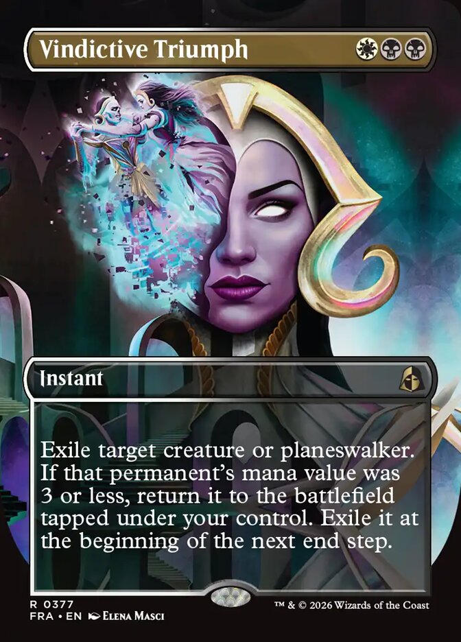 Vindictive Triumph, Reality Fracture Card Art