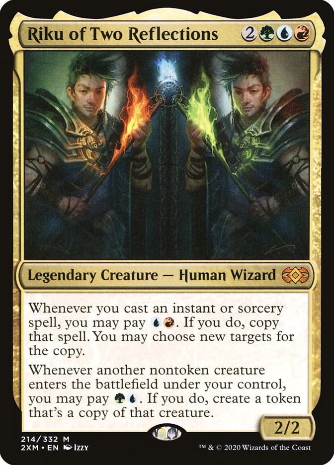 Riku of Two Reflections, Double Masters Card Art