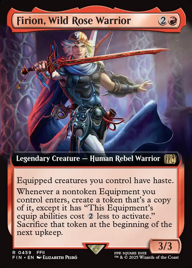 Firion, Wild Rose Warrior, Final fantasy Card Art