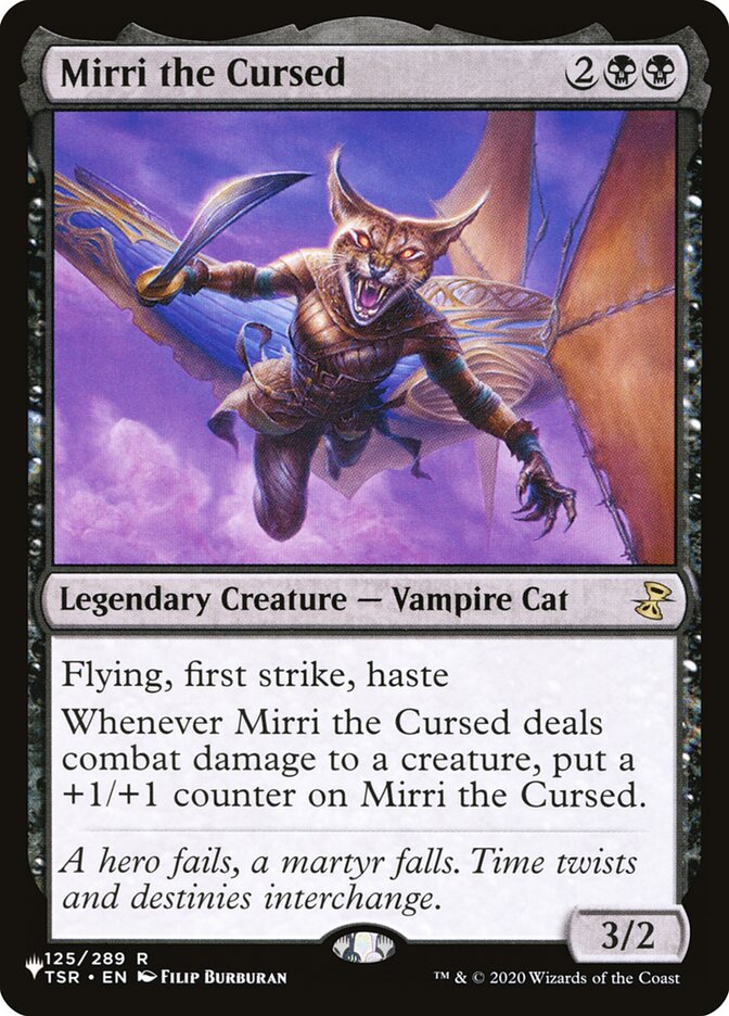 Mirri the Cursed, The List Card Art