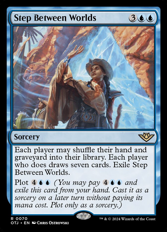 Step Between Worlds, Outlaws of thunder junction Card Art