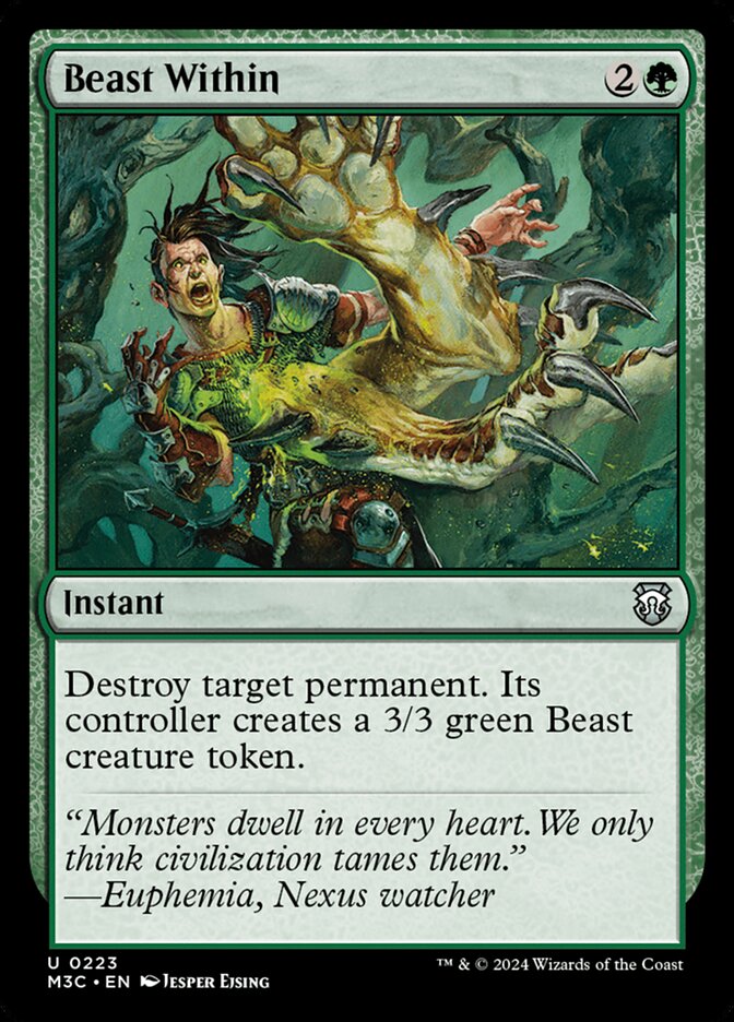 Beast Within, Modern Horizons 3 Commander Card Art